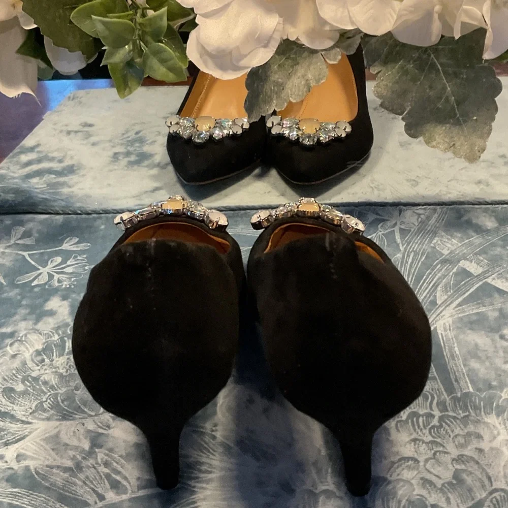 J. Crew Beaded Kitten Heels - Picture 4 of 8